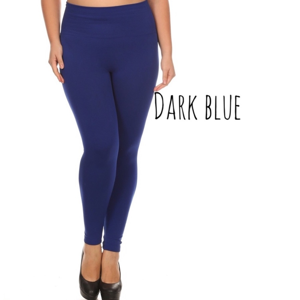 Hi-Waist Tummy Compression Fleece Legging